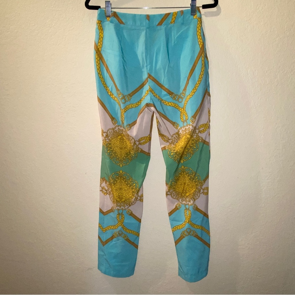 Koton Size 6 Equestrian Print Pants